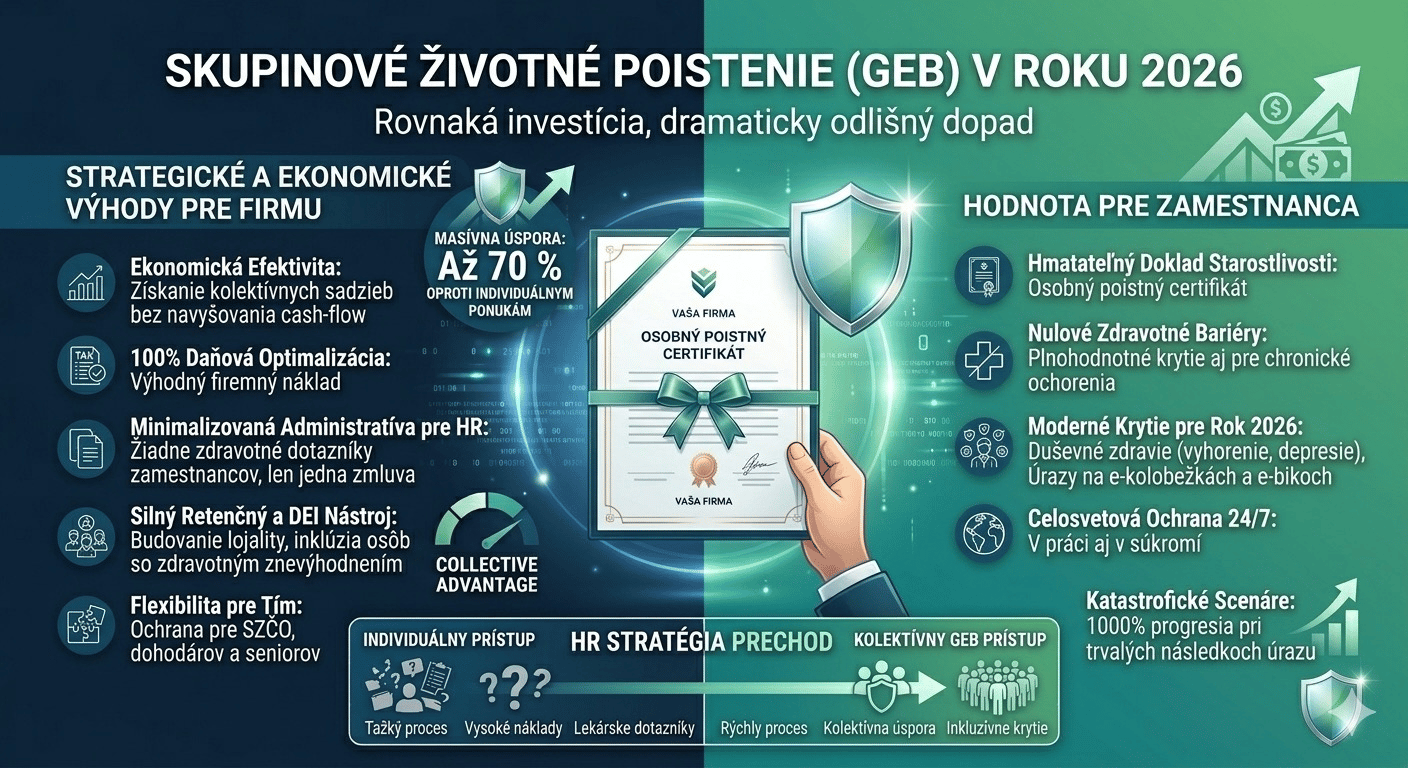 Benefit za cenu obeda, ktorý môže zamestnancovi ochrániť príjem aj rodinu